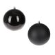 Műanyag gömb fekete mix 10cm