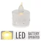 Gyertya LED-es 3,6x5cm elemes (elemmel)