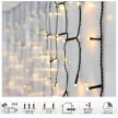 Jégcsap 360 LED-es időzítős programos adapterel meleg 12m