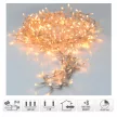 Sűrű fényfüzér 800 LED-es időzítős programos adapters extra meleg 16m