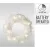 Koszorú szőrös LED-es időzítős elemes (elem nélkül) D31cm