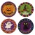 Halloween mintás tányér D33cm