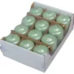 Metál adventi gyertya 40x60 mm menta 12db/csomdb ár
