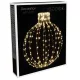 Stilizált gömb 180 LED-es adapteres időzítős 35cm