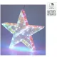 Csillag irizidáló 50 LED-es elemes időzítős M40cm