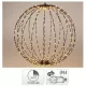 Gömb 240 LED-es időzítős adapteres meleg 40cm