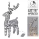 Szarvas 25 LED-es elemes (elem nélkül) 34cm