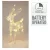 Szarvas 30 LED-es irizáló elemes (elem nélkül) időzítős M37cm