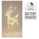 Szarvas 30 LED-es irizáló elemes (elem nélkül) időzítős M37cm