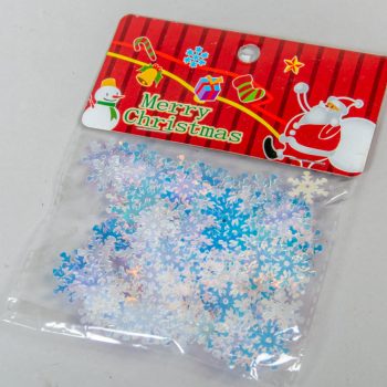 Hópihék flitter zacskóban 1,5cm