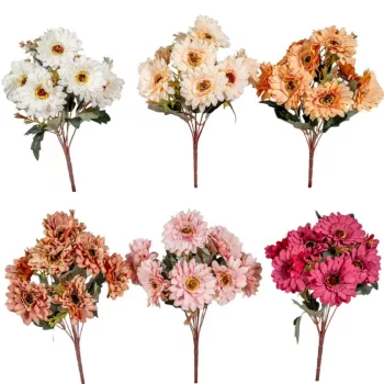 Gerbera csokor 9v. mix M42cm 24db/#