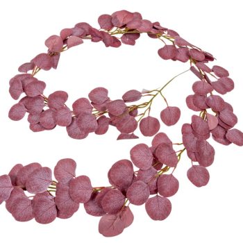 Eukaliptusz girland bordó M185cm