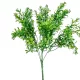 Zöld bokor 6ágú M34cm