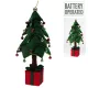 Karácsonyfa LED-es textil M70cm