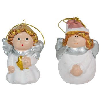 Angyal akasztós ker. M7cm