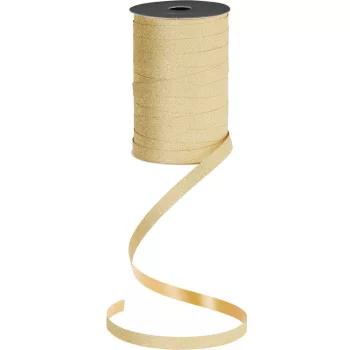 Glitteres szalag arany 100m 