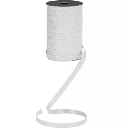 Glitteres szalag ezüst 100m ezüst