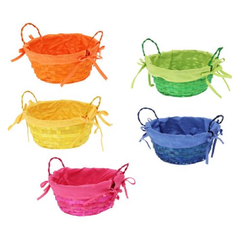 Kosár bélelt mix M8cm D22cm