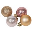 Műanyag gömb 3cm pretty mix 24db-os