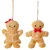 Mézeskalács figura textil akasztós 14cm