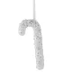 Cukorpálca glitteres flitteres fehér 17cm 