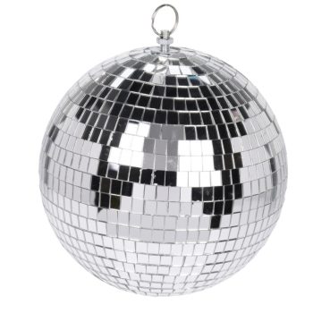 Tükrös gömb ezüst 12cm