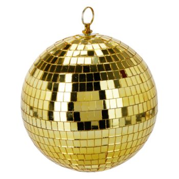 Tükrös gömb műa. arany 15cm