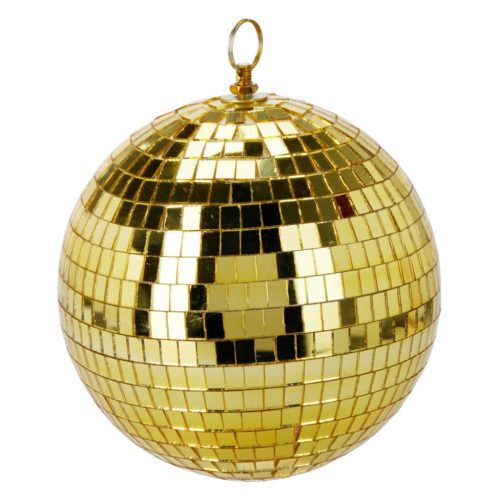 Tükrös gömb műa. arany 15cm