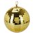 Tükrös gömb műa. arany 15cm