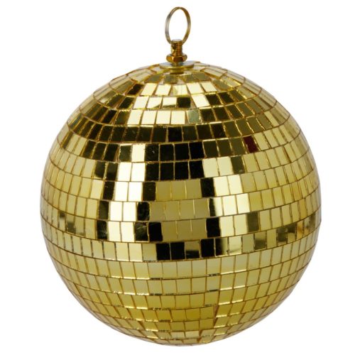 Tükrös gömb műa. arany 18cm