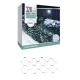 Háló 320 LED-es adapteres hideg 3x1,5m