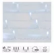 Fényfüggöny 480 LED-es programos adapteres hideg 2x3m