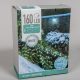 Háló 160 LED-es adapteres hideg