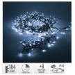 Sűrű fényfüzér 384 LED-es időzítős programos adapteres hideg
