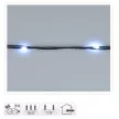 Fényvezeték 120 LED-es adapteres hideg