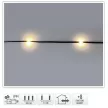 Fényvezeték 120 LED-es programos adapteres meleg