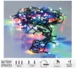 Fényfüzér 96 LED-es programos elemes (elem nélkül) multi 7m
