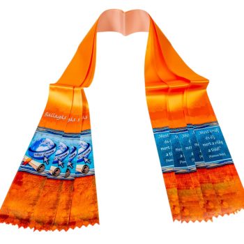 Ballagó szalag nyomott 6cm 5db/csom (db ár)