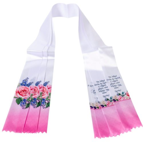 Ballagó szalag nyomott 6cm 5db/csom (db ár)