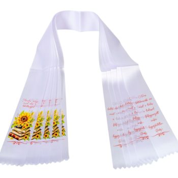 Ballagói szalag nyomott 7cm 5db/csom (db ár)