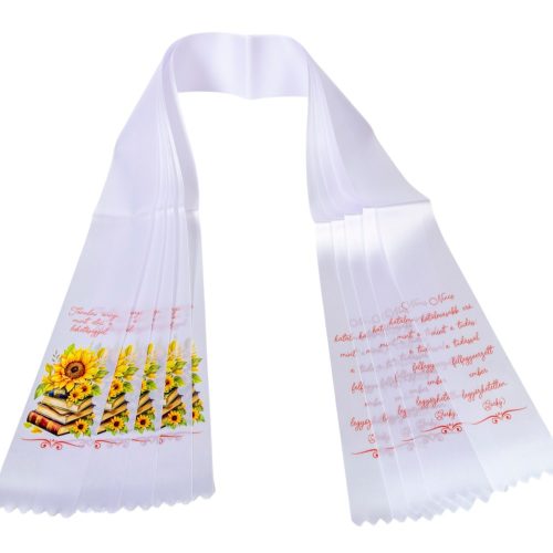 Ballagói szalag nyomott 7cm 5db/csom (db ár)