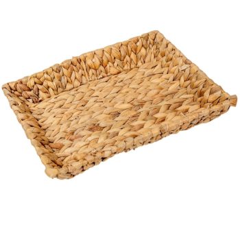 Fonott tálaló kosár 33x24cm