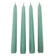 Bársony glitter spitz gyertya 195mm menta 4db/csom (db ár)