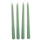 Bársony metál sziluett gyertya 300mm menta 4db/csom (db ár)