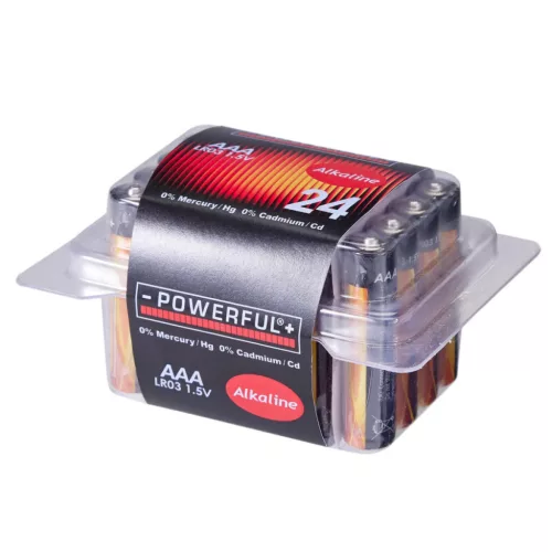 Alkáli AAA elem 24db-os
