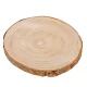 Fa szelet kéreggel D20x2cm