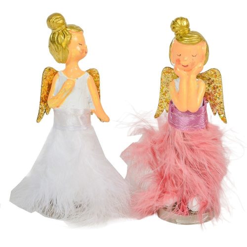 Angyal toll szoknyás poly M12cm