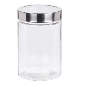 Üveg tartó fém kupakkal 1200ml M17cm