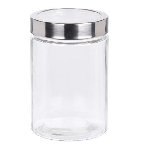 Üveg tartó fém kupakkal 1200ml M17cm