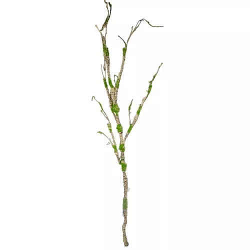 Mohás ág zöld-szürke M115cm 12db/#